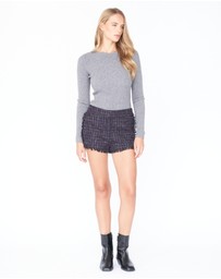 Amelius - Melissa Tweed Mini Shorts