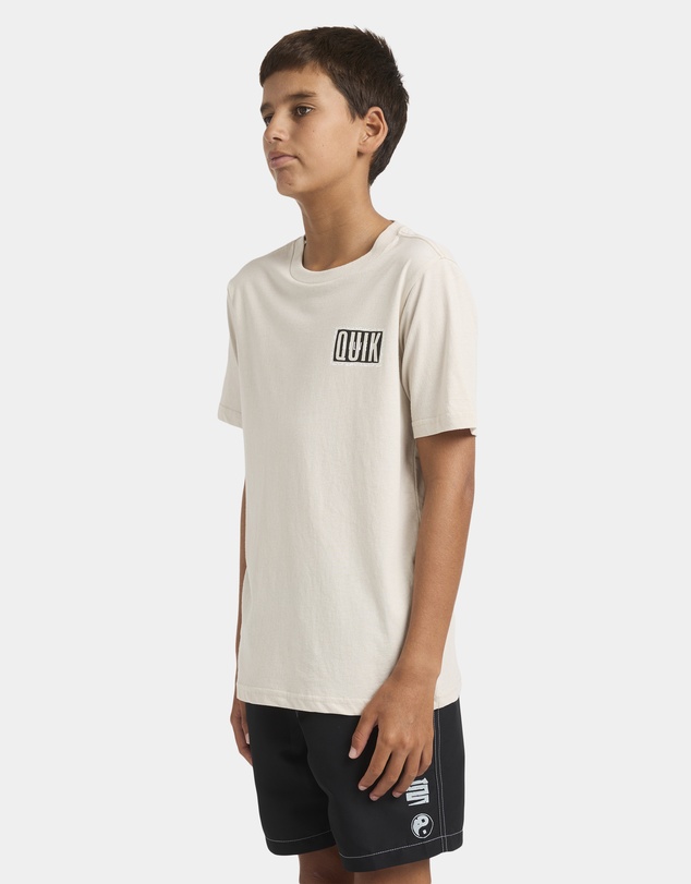 Quiksilver - Boys 8 to 16 Static Box T-Shirt