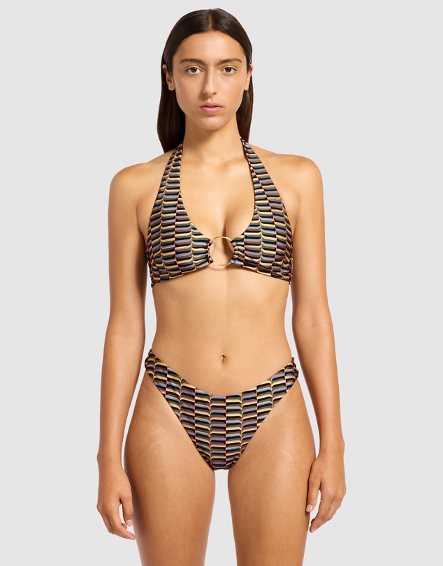 JETS - Urban Geo Triangle Bikini Top