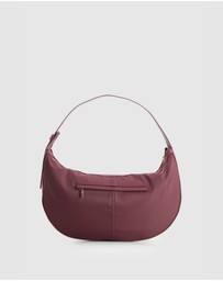 Evity - Noemie Leather Trim Shoulder Bag