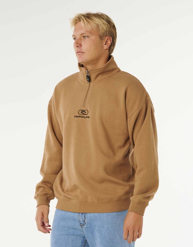 Rip Curl - Pill Icon 1/4 Zip Crew