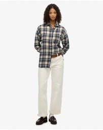 Superdry - Check Flannel Boyfriend Shirt