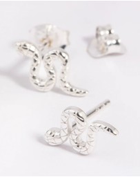 Lovisa - Sterling Silver Snake Stud Earrings