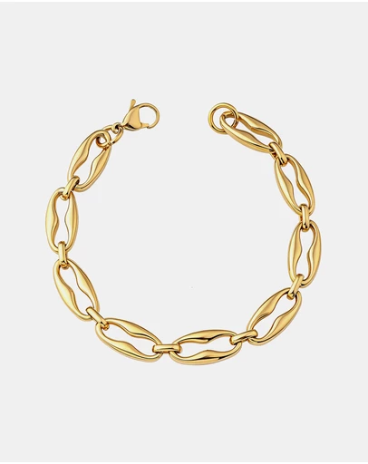 Zoe Olivia - Waterproof Muse Oval Link Bracelet
