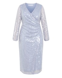City Chic - Sequin Midi Dress