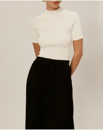 Tussah - Penelope Pleated Maxi Skirt