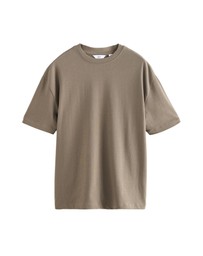 NEXT - Heavyweight 100% Cotton T-Shirt Relaxed Fit