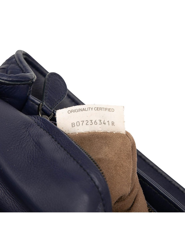 Pre-Loved by Azura Reborn - Pre-Loved Small Nappa Intrecciato Stitched Olimpia Shoulder Bag