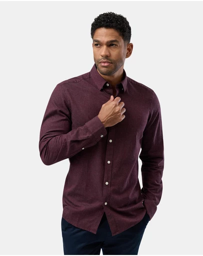 Brooksfield - Brushed Cotton Shirt