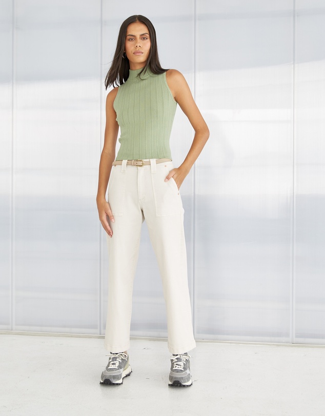 DRICOPER DENIM - Marfa Cream Trousers