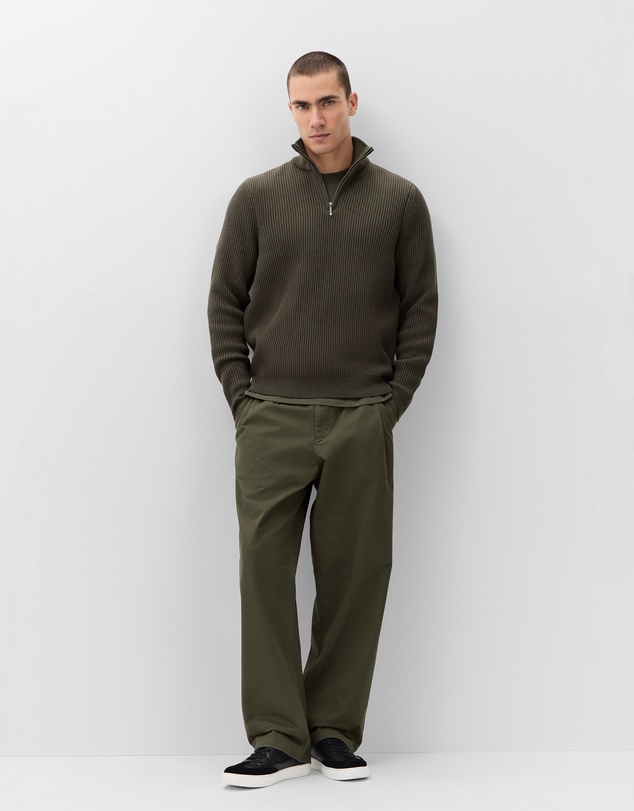 UNISON - Half Zip Knit