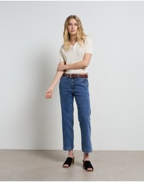 DRICOPER DENIM - Cody Kick Flare Mid Classic Trousers