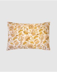 Bambury - Melati Floral Printed Cotton Quilt Cover Set - Reversible