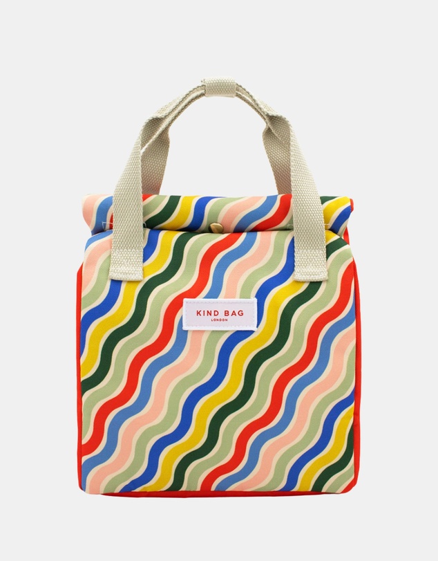 Kind Bag - Lunch Bag Rainbow Waves