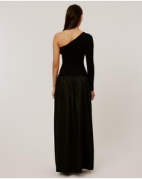 Calli - Oak Contrast Dress