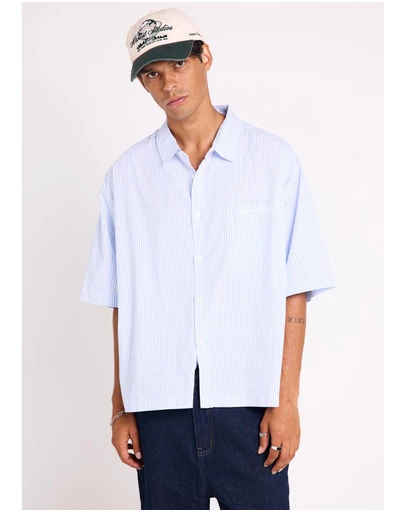Black Noise White Rain - Miami Resort Shirt