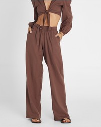Heaven Australia - Garnet Relaxed Wide Leg Pant