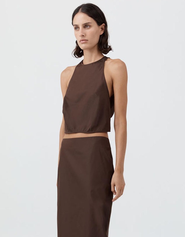 St. Agni - Paper Taffeta Cocoon Top