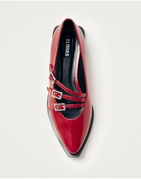 Alohas - Jive Leather Ballet Flats