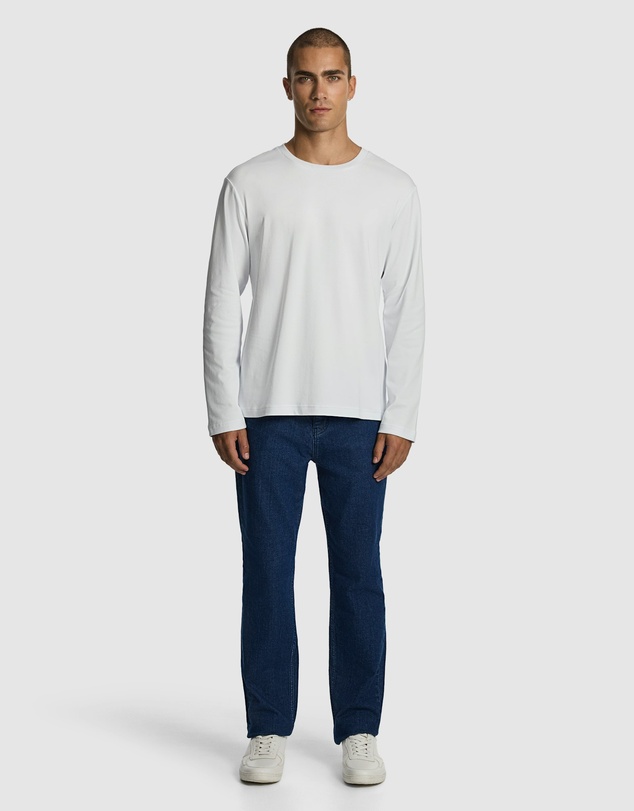 yd. - Zander Long Sleeve Mercerised Cotton Tee
