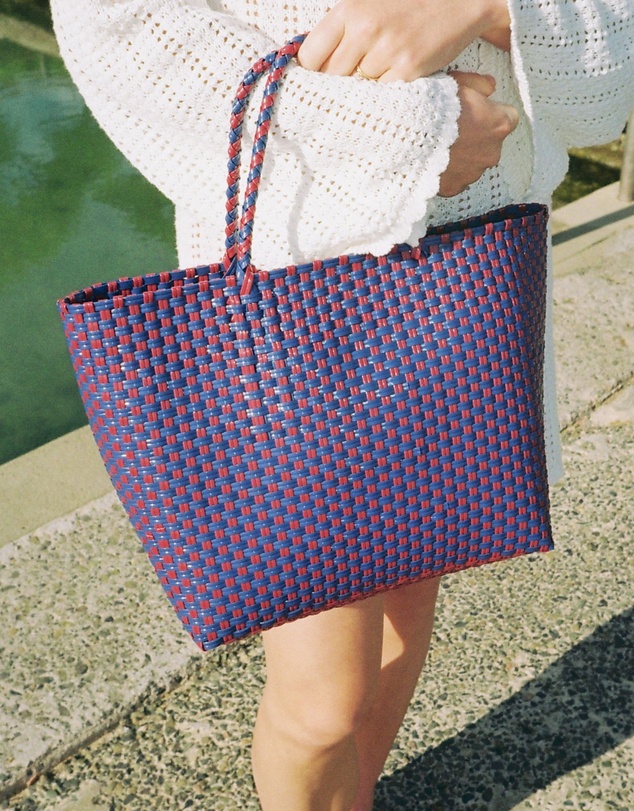 Mimmi Terra - Woven Eco Tote Mezzanotte