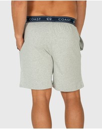 Coast Clothing - Grey Marle Lounge Shorts
