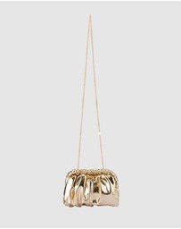 Olga Berg - Betty Metallic Clutch