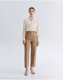 IDA+S - Sienna Wool Tailored Suit Pants