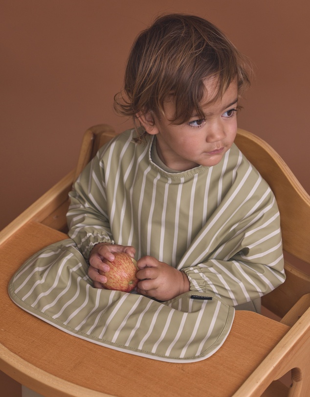 Crywolf - MUCK-ABOUT APRON Elm Stripe