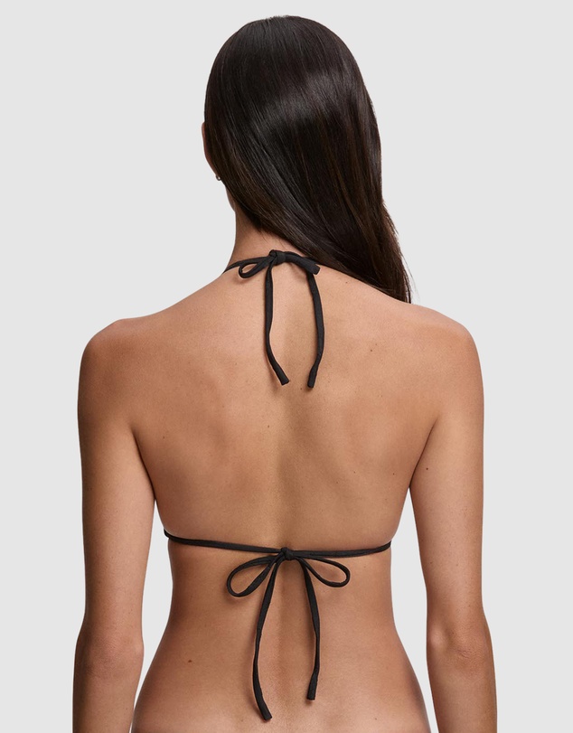 Polo Ralph Lauren - Logo Jacquard Ricky Halter Triangle Bikini Top