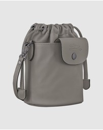 Longchamp - Le Pliage Xtra Leather Bucket Bag - XS