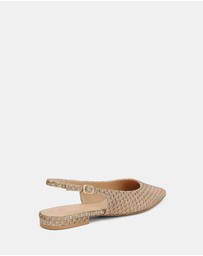 Wittner - Mary Metallic Lurex Slingbacks