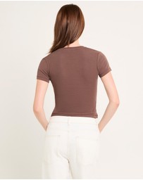 Subtitled - In Bloom Fitted T-Shirt