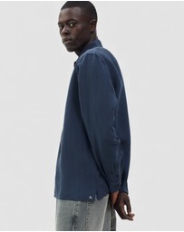 rag & bone - Dalton Jacquard Long Sleeve Shirt
