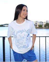 Vacancy Co - Cowgirls & Cocktails Tee