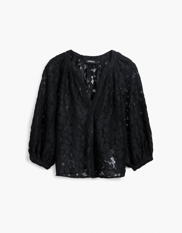 Desigual - Cut-out blouse