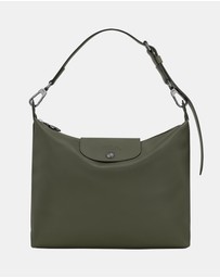 Longchamp - Le Pliage Xtra Leather Hobo Bag - Medium