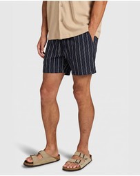 Academy Brand - Stripe Riviera Linen Short