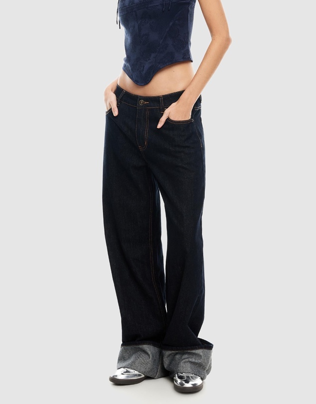 Lioness - Top Model Cuffed Jeans