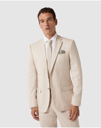 Politix - Slim Fit Long Sleeve Textured Dress Shirt