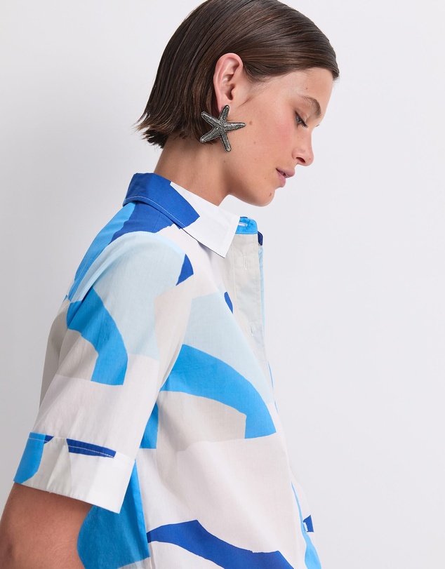 Sportscraft - Nora Short Sleeve Lily Voile Shirt