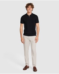 Tarocash - Stilone Zip Knit Polo