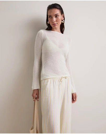 TALA - Beach Knit Long Sleeve Top