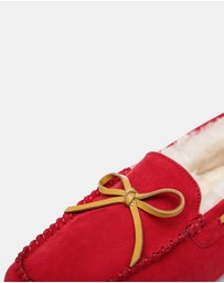 EVERAU - EverAU Ugg Miracle Moccasin Leather Upper Moccasins