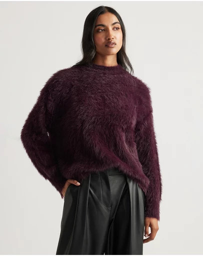 Decjuba - Alison Fluffy Knit Jumper