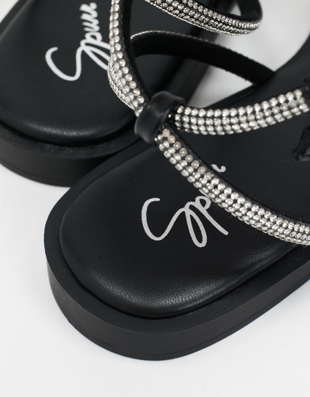 SPURR - Diamond Ankle Strap Sandals - ONLINE EXCLUSIVE