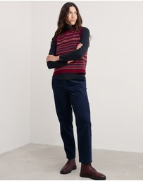 Seasalt - Seasalt Cornwall Red Percella Cove Vest