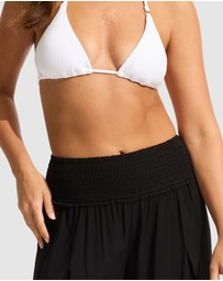 Seafolly - Shirred Waist Wrap Pant