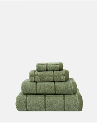 Linen House - Geneva Light Olive Towel Collection