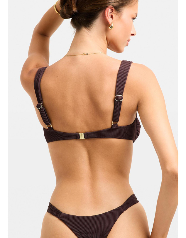 Subtitled - Rib Thick Strap Underwire